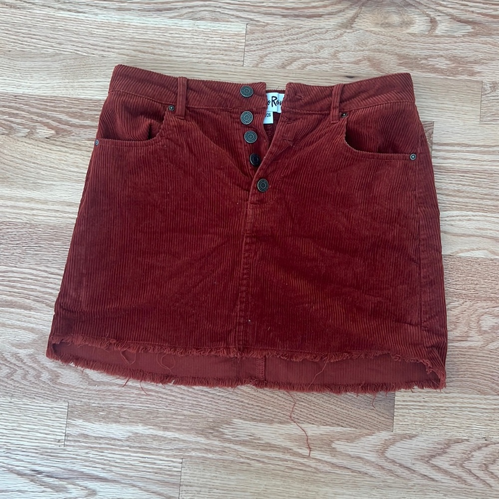 Corduroy skirt